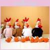 Pelúcia Fofa Galinheiro Animais de Desenho Animado Macios Bichinhos de Estimação Boneca para Morder