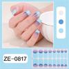 Gels Nail Strips Glittering Gels Nail Stickers Flowers Nail Art Stickers Nails Polish Wraps French Tip Nail Stickers