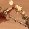 New Star Natural Stone Beaded Bracelet for Women - Luxurious Niche Design, Cute Dopamine Beads