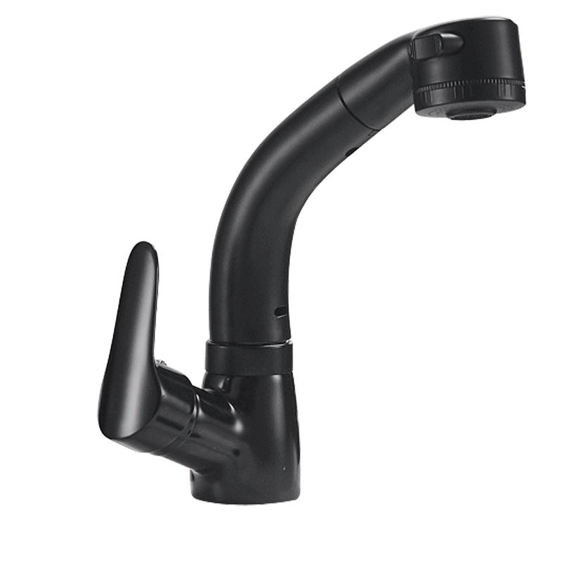 BAKALA Multi-function Mixer Sink Bathroom Pull Out Sprayer Faucet Tap Bathroom Faucet  360 Degree Swivel Basin Faucets WHDY01