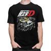 Custom Anime Mountain Racing Initial D T Shirts Men 100 Cotton Tees Tshirt Short Sleeve Tshirt Clothes