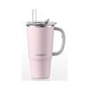 Buydeem DS57 Jumbo Isolierter Trinkbecher mit Strohhalm