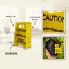Overstimulated Caution Sign Overstimulated Hair Claw Clip Warning Ponytail Holder  Thick Hair
