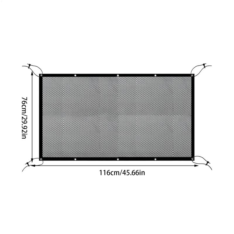 Dog Net For Car Protective Backseat Dog Divider Heavy-Duty Foldable Isolation Net Non-slip Car Accessories For Safe Driving Pet