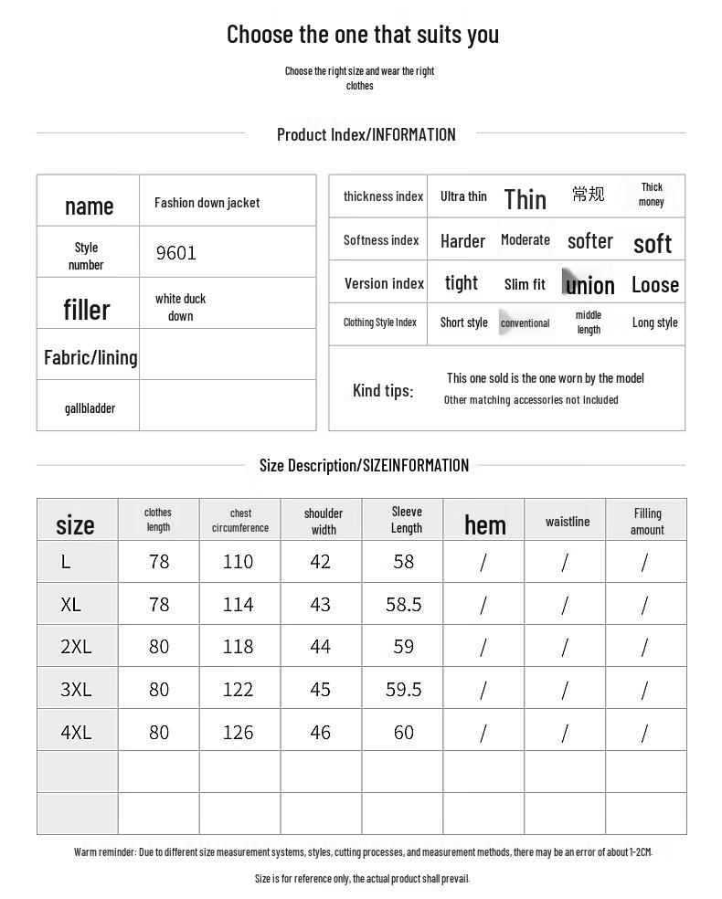 Yalu Middle-Aged Women's Fox Fur Collar Down Jacket