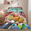 Halloween fantasy comedy adventure cartoon movie Scooby-Doo blanket soft home furnishing nap decoration four seasons warm Sherpa blanket U13