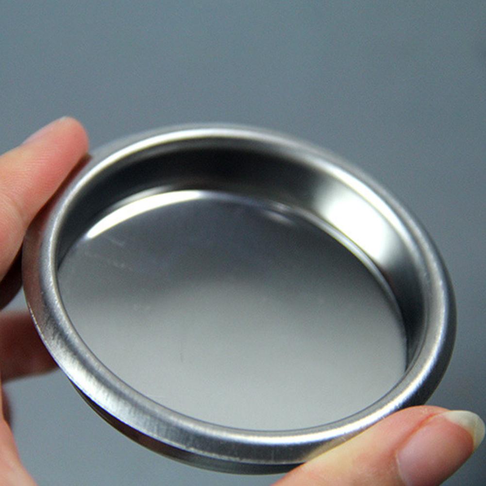 51/54/58mm Blind Filter Stainless Steel Coffee Cleaning Blind Bowl Backflush Insert Espresso Cleaning Disc
