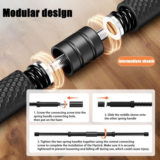 1 Paar Touwloze Battle Rope Mannen Vrouwen Armoefenaar Cardio Spierkrachttraining Draadloos Trainings Touw Home Gym Fitnessapparatuur