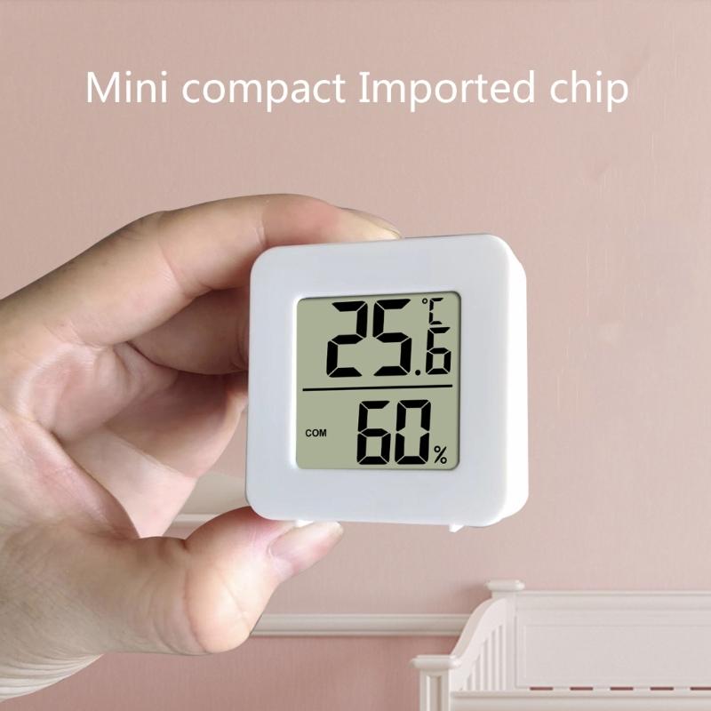Temp Hygrometer Gauge Sensor Humidity Meter Indoor Thermometer Weather-Station