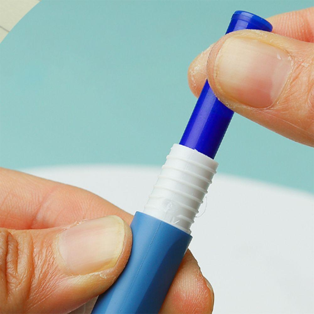 Notched Press Type Fountain Pen Retractable Calligraphy Stationery 0.38mm Writing Pen  Students