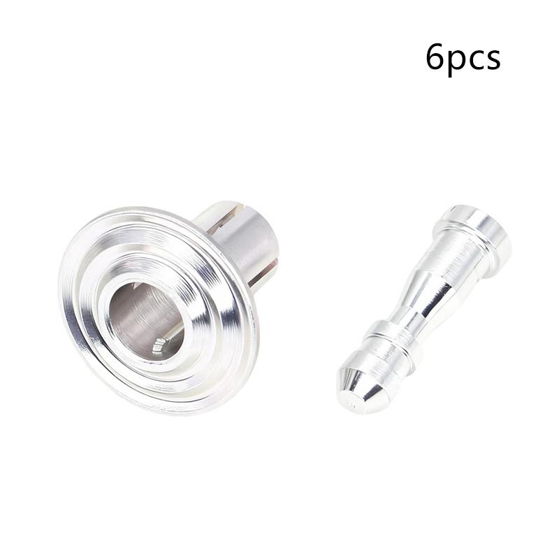 New PrecisionLock Push Pin Rivet CNC Aluminum M5x15 For Motorcycle Universal 1/6/12Pcs