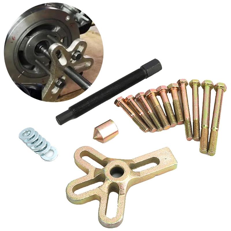 Car Steering Wheel Maintenance Set Vehicle Car Steering Wheel Gear Pulley Flywheel Remover Set for Gear Pulley Removal