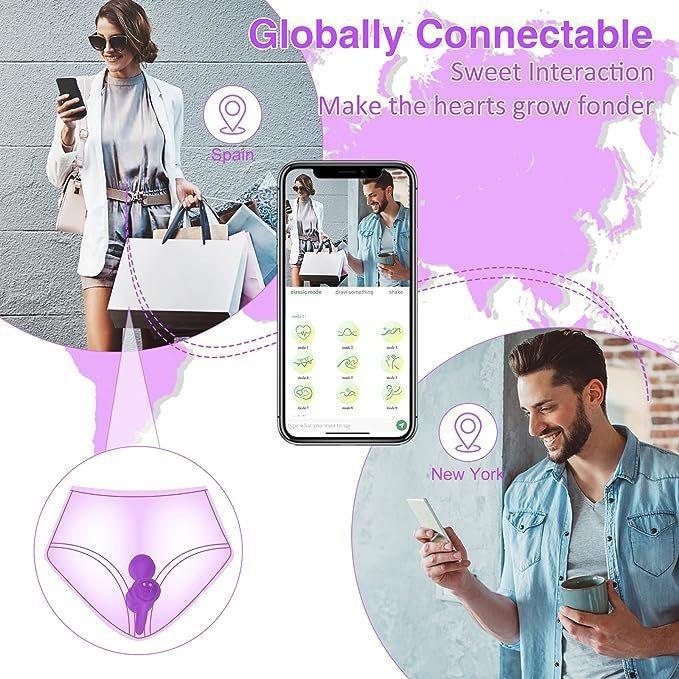 Wireless APP Remote Control Vibrators for Women Clitoris Nipple Stimulator Kegel Ball Sex Toy Female for Adult 18 Couple