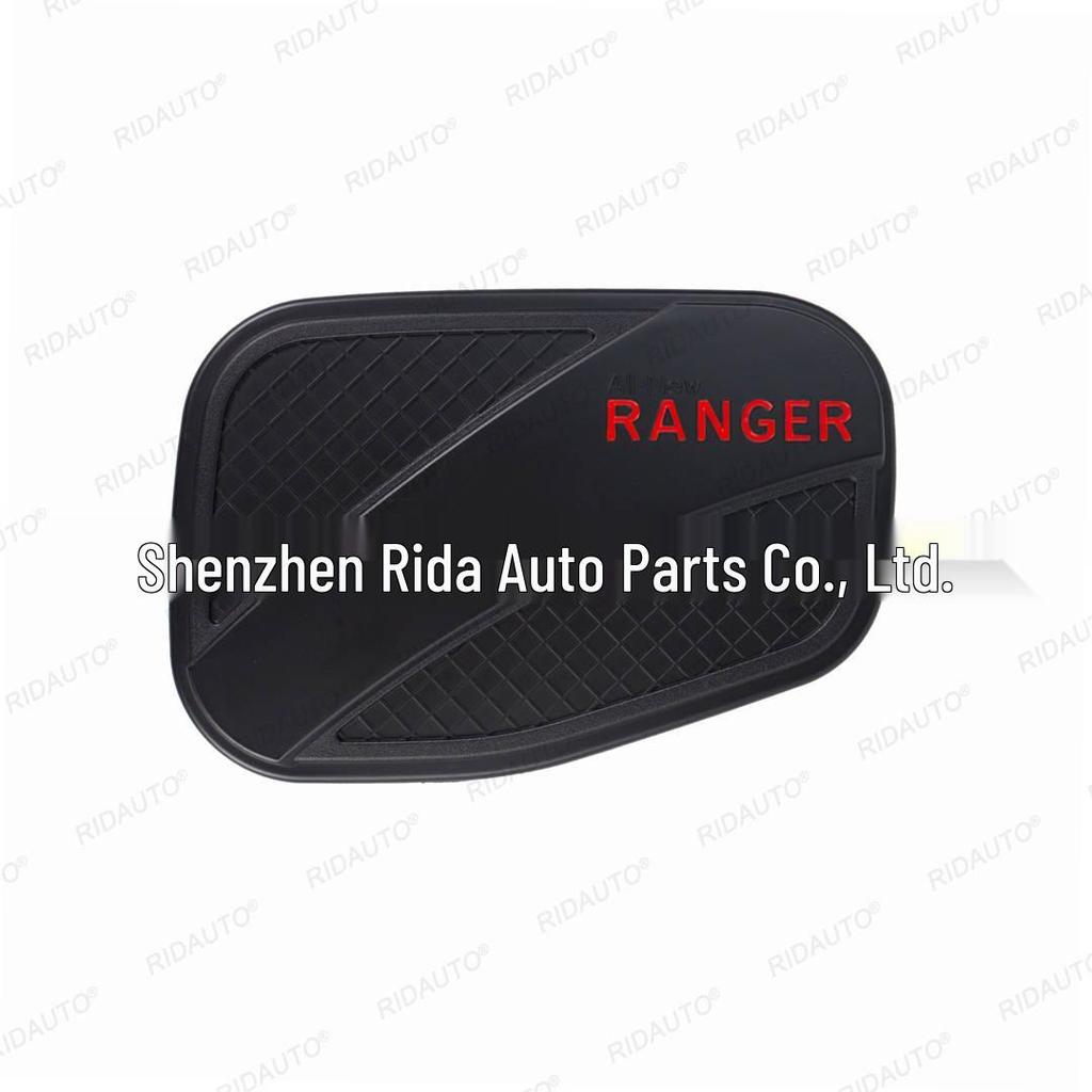 Applicable Ford Ranger T9 2022+ Black Fuel Tank Cap Sticker, Exterior Decoration.