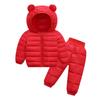 Children's Clothing Set Children's Down Cotton Jacket Boys and Girls Autumn and Winter Two-piece Set Winter Clothing