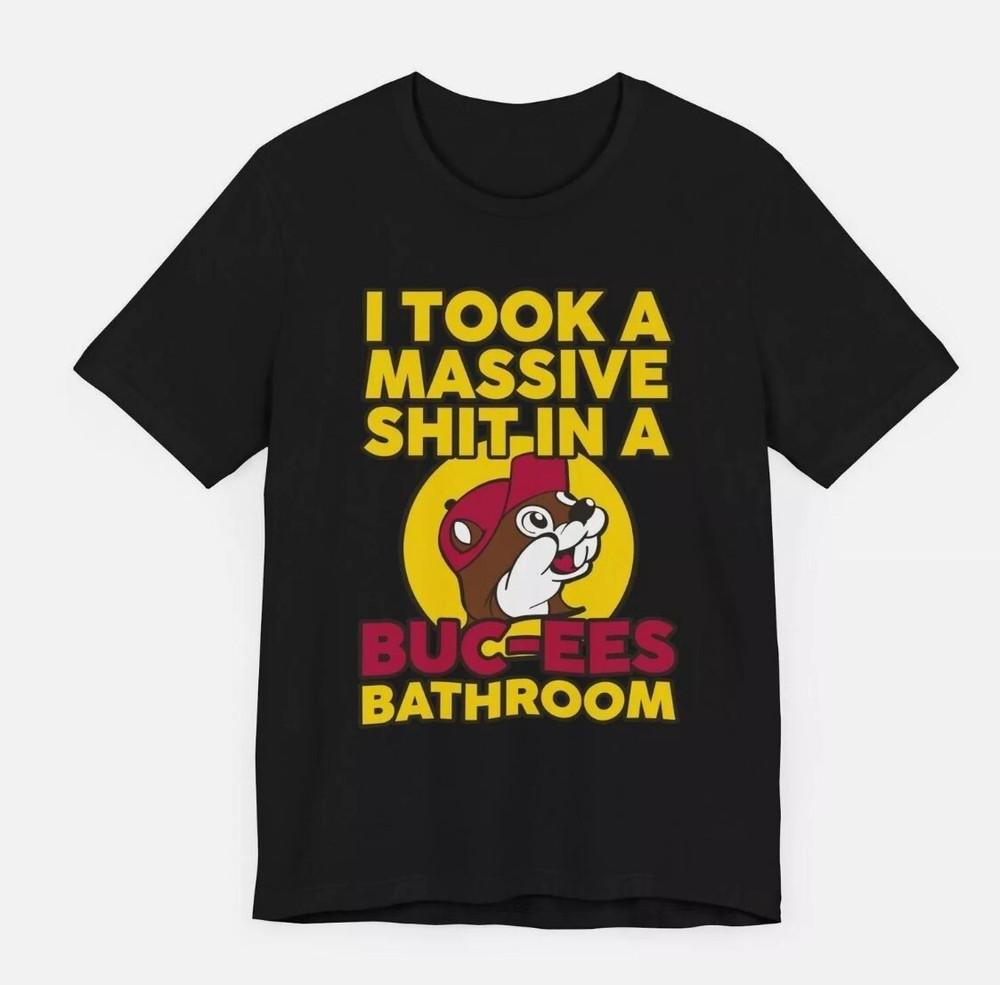 

Buc-ees Bathroom T-Shirt All Size 3XL