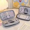Data Bank Power Cable Storage Bag Outdoor Large Capacity Casual Handbag Fashion