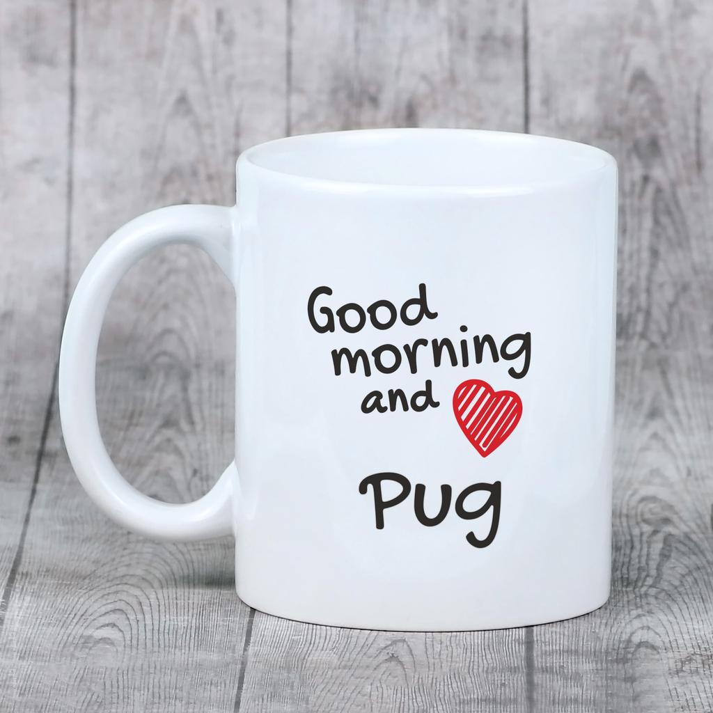 Pug - cup with a dog, personalized cup with a print, a classic gift for everyone from the Art-Dog brand