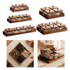 Compartmentalized Serving Tray for Dried Fruit, Sturdy, Portable, Multifunctional, Dustproof,