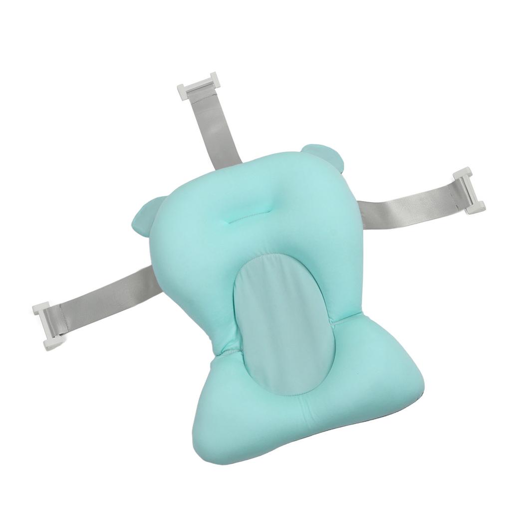 Baby Bath Seat Support Mat Newborn Bathtub Pillow Baby Bath Pad Bathing Pillow Seat for Newborn Infant Toddler