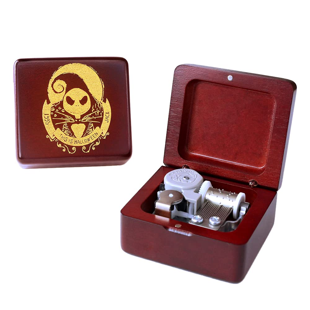 

Музыкальная шкатулка Sinzyo Деревянная ручная музыкальная шкатулка Отличный подарок для друзей Красный Это юбилеи, дни рождения, торжества, детские (Вино Д, Песня