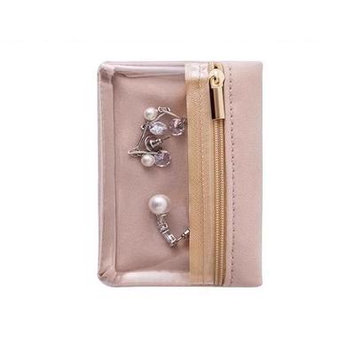 Traveling Zipper Storage Pouch Earring Bracelet Necklace Storage Bag Jewelry Organizer Bag