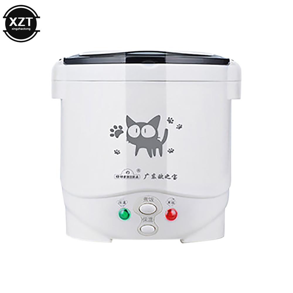 Car Rice Cooker 12v 24V 220V Car Home Dual Use Self-Driving Portable Rice Cooker 24v Truck Smart Rice Cooker