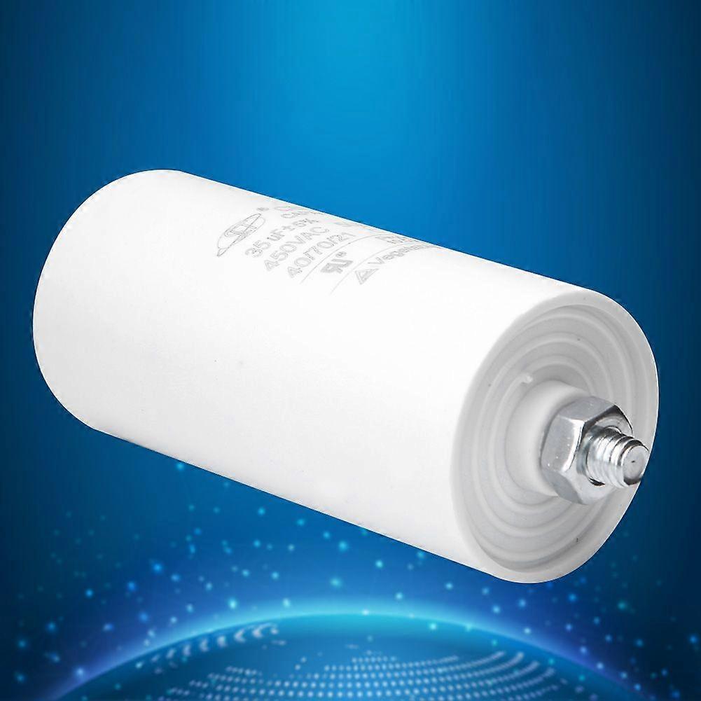 CBB60 450V 35uf Motor Start Run Capacitor with Screw Nut for Washing Machine