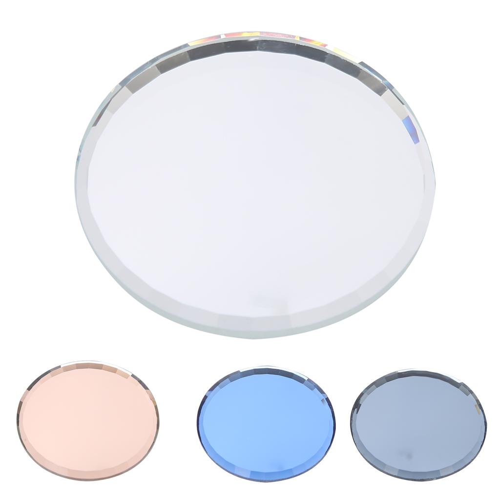 False Nail Mirror Glass Display Board Nail Art Manicure Display Drawing Color Mixing Tool