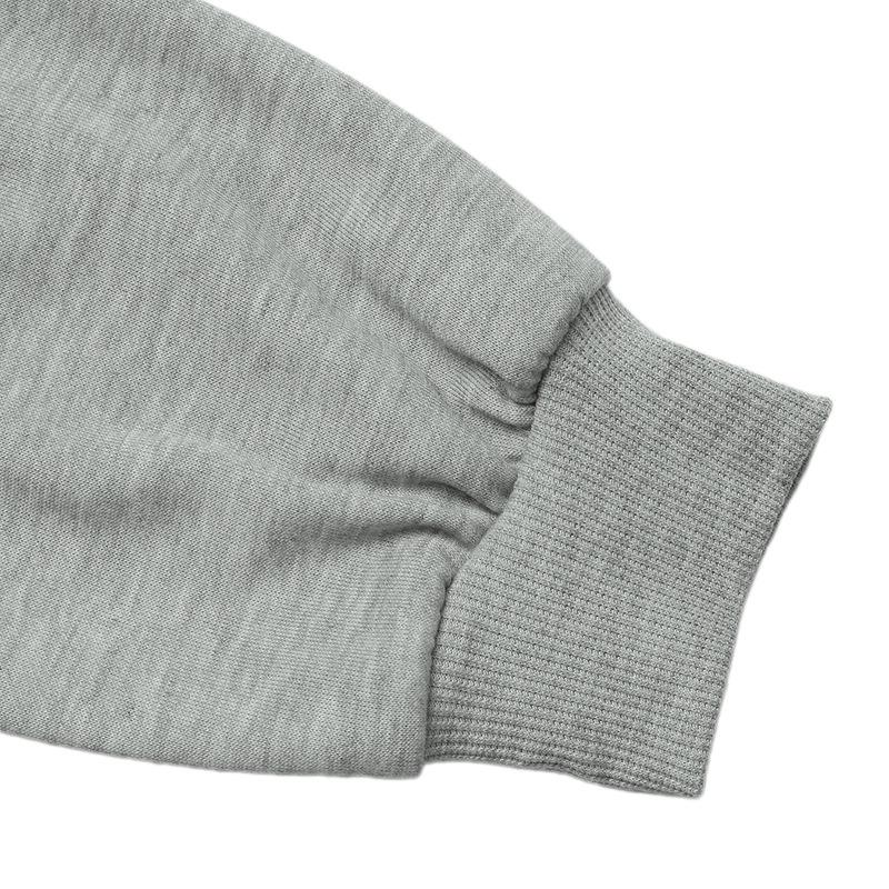 Baifen Zhiyi 2025 Autumn Sweet Style Grey Hoodie with Bow Accent
