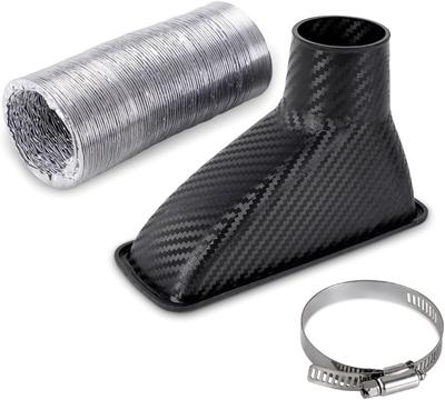 Kanał dolotowy powietrza, Maska, Styl karbonowy, Wydech, Zastosowanie uniwersalne, Miech zderzaka, Powietrze, 3-częściowy