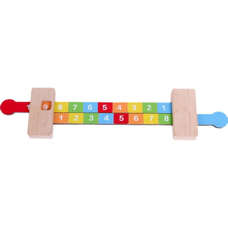 20-Digit Decomposition Ruler and 10-Part Tool Kindergarten Pre-School Mathematics Arithmeti