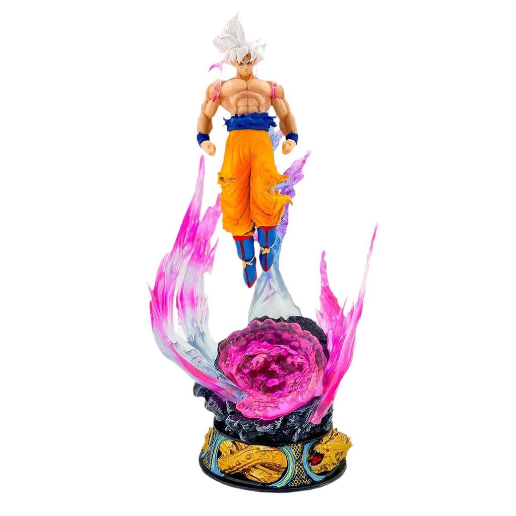 Dragon Ball Ultra Instinct Goku White Hair Saiyan Figurine