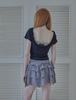 FAZED Vintage Lace Bra Top_Gray