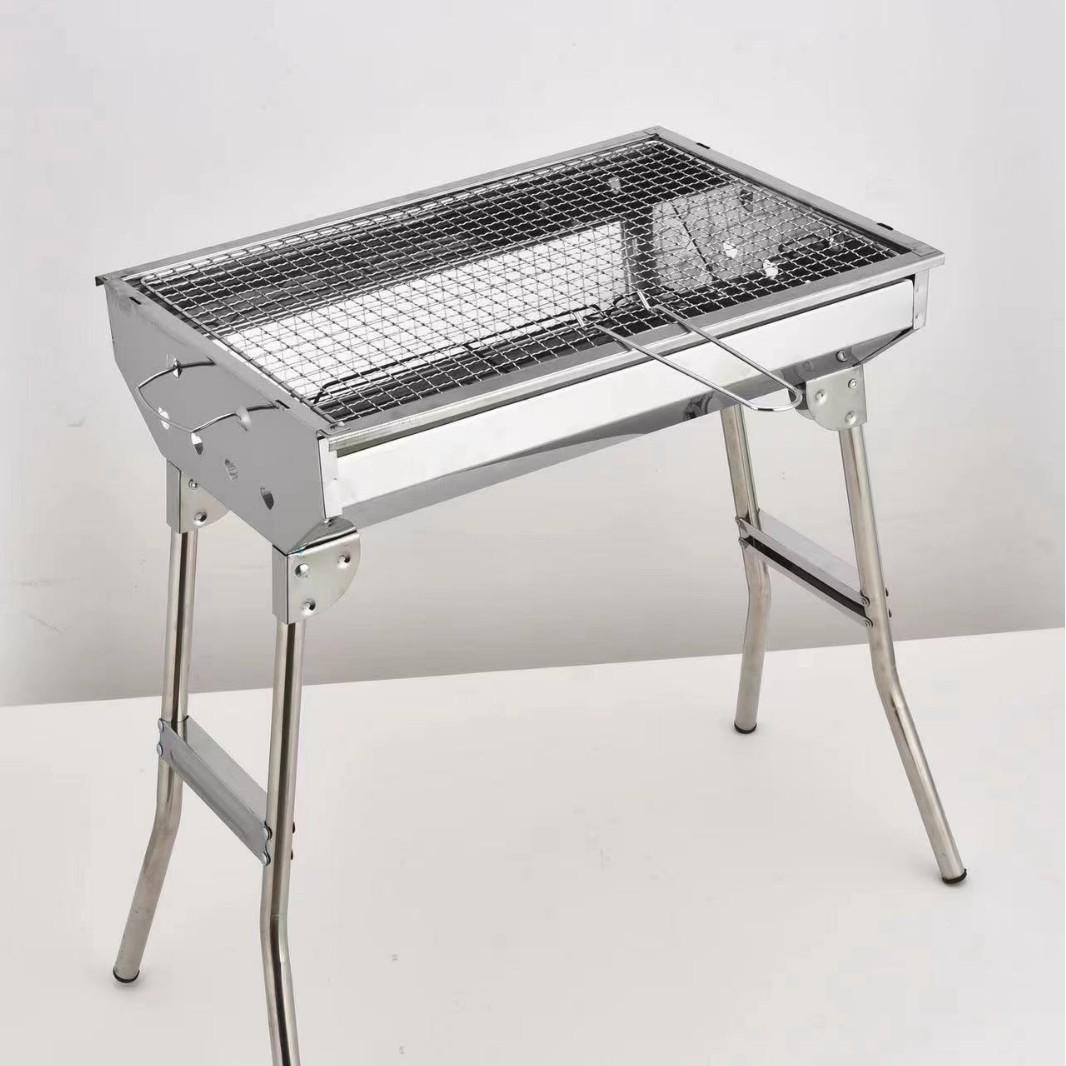 

Портативный складной гриль для барбекю из утолщенной нержавеющей стали 57 x 48 x 33.5 cm