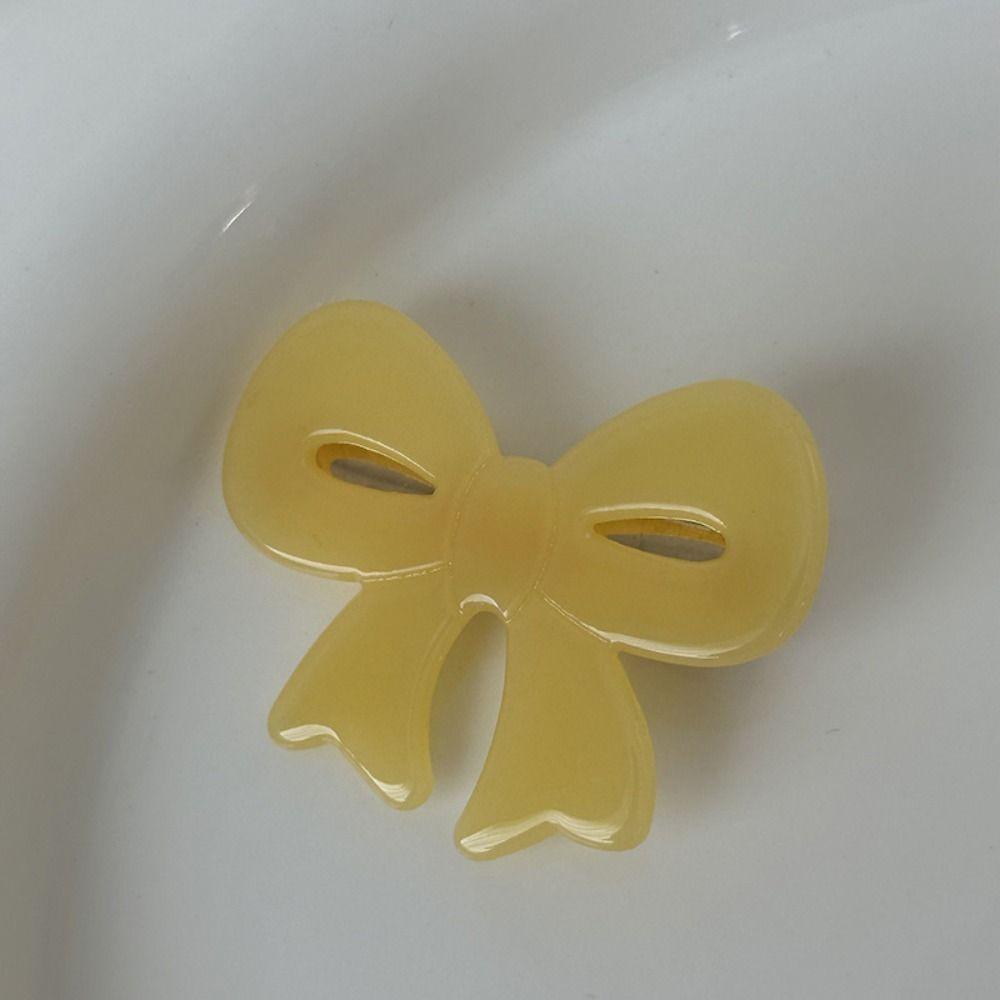 Acetate Bow Hairpin Bowknot Bow Duckbill Clip Creative Acetic Acid Duckbill Clip  Streetwear