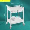 GOWKE ABS Plastic Medical Treatment Cart