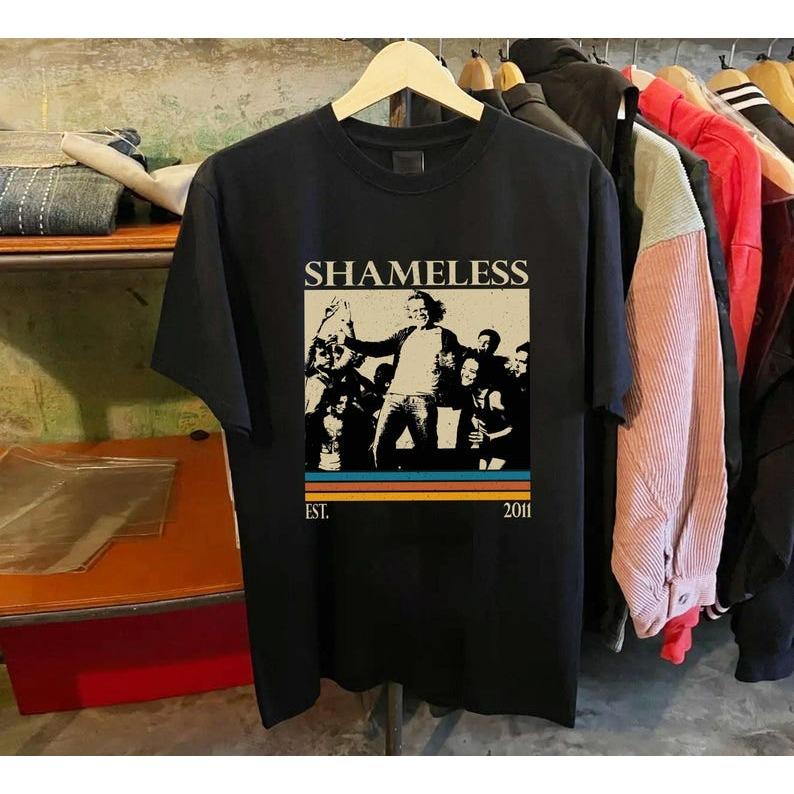 2026 Summer Fashion Trendy Tee Men Women Vintage Top Shameless TV Series Shirt, Hip Hop Streetwear OversizedVintage Tee