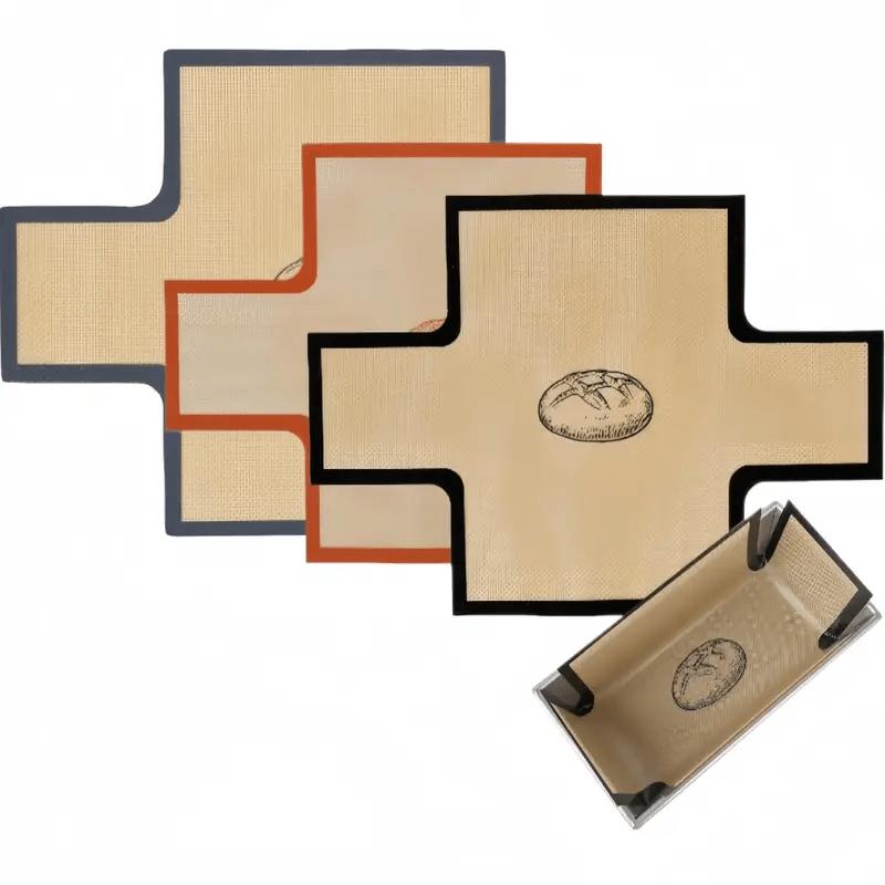 Wiederverwendbarer Silikon-Brotlaib-Backform-Einsatz - Antihaftbeschichtet, Hitzebeständig bis 200°C (185°C),Leicht zu reinigende Pfanne für hausgemachtes Hefe-, Sauerteig- & Schnellbrot