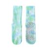 Damen Weiblich Pilates Yoga Yoga Socken Tie Dye Griffige Socken Sport Yoga Socken Anti Rutsch Pilates