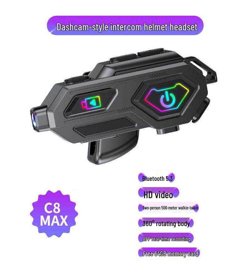 Multi-functional Motorcycle Helmet Bluetooth Intercom Earphones with Cross-border Certification