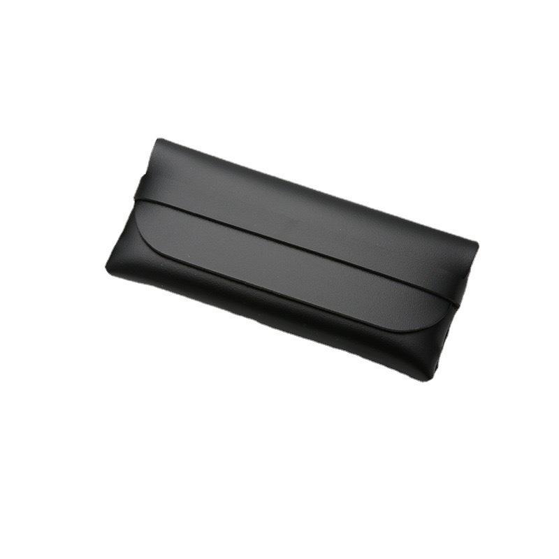 Pvc Leather Handmade Sunglasses Box, Portable Leather Soft Bag Glasses Case, Fashionable Leather Mirror Case.