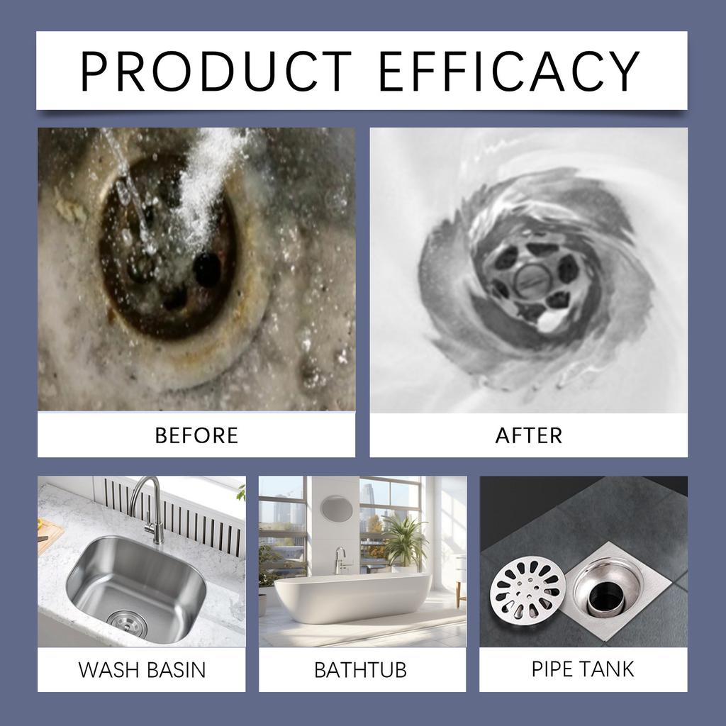 Dredging Powder, Effective Odor Removing Cleaning Agent, Reduces Blockage And Dissolves Dirt