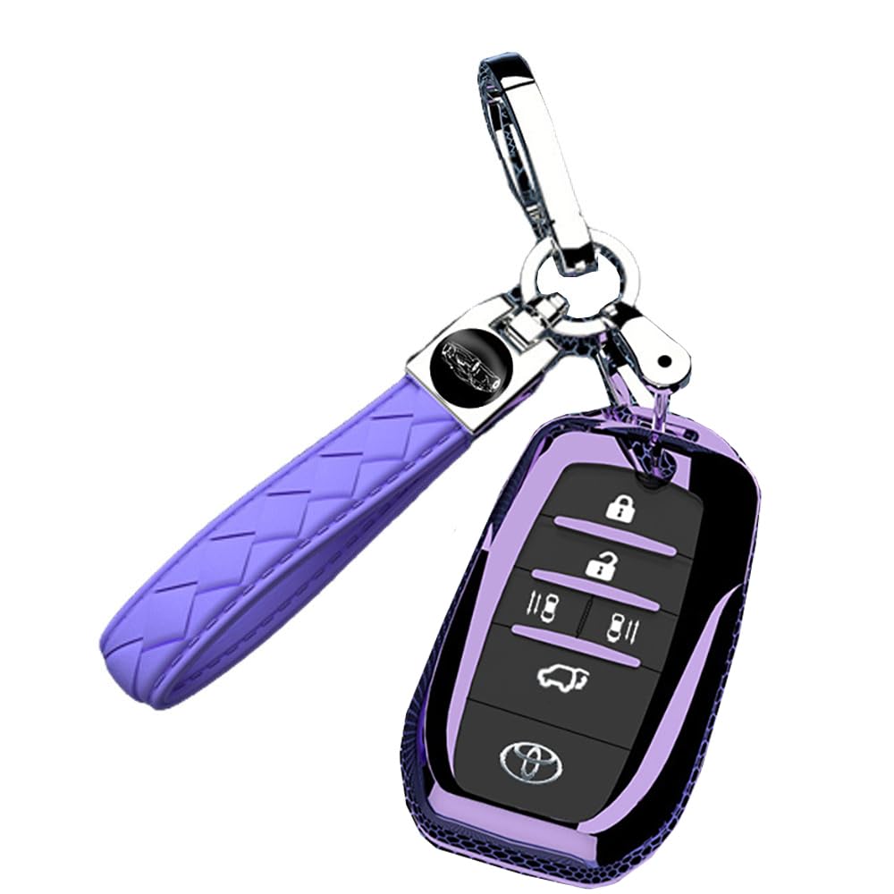 

Yinki Toyota Alphard Key Case Keychain Key Cover Toyota Vellfire Alphard 30 Series Vellfire 30 Series New Harrier RAV4 Remote Control Case Key Pr