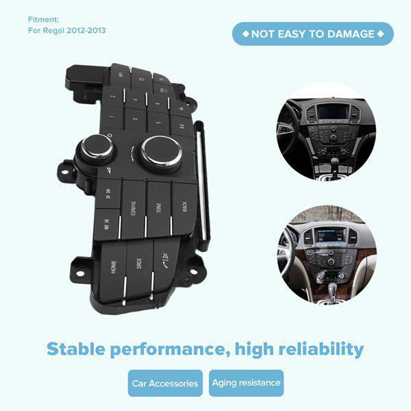 22780372 638-03796: Radio Control Panels for 2012-2013 Buick Audio Systems. None