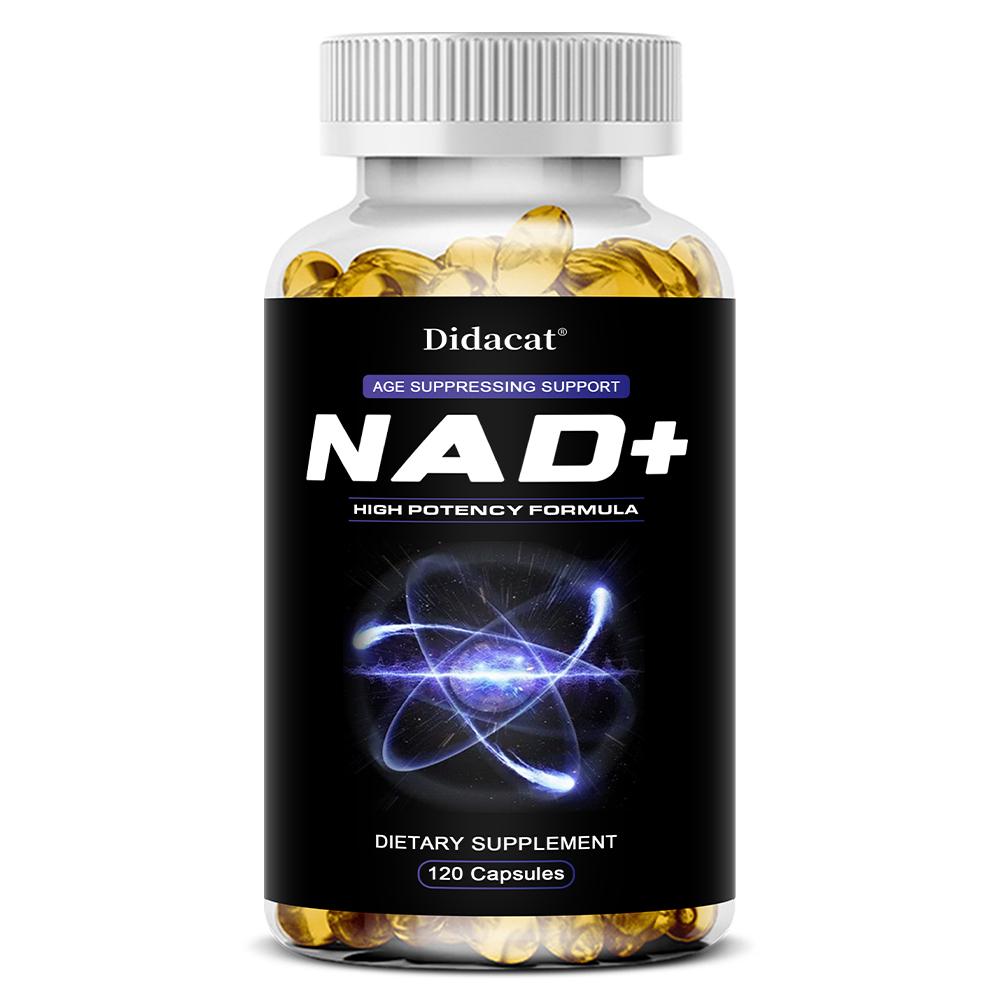 

Nicotinamide Riboside Dietary Supplement, With Quercetin Phytosome, 120 Softgels Per Bottle 120 Capsules