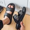 Summer Slippers for Men Fashion Casual Sport Sandals Outdoor Non Slip Flat Sandals for Men Beach Cool Slipper Chanclas De Hombre