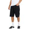 Mens Washed Denim Turned Up Hem Shorts