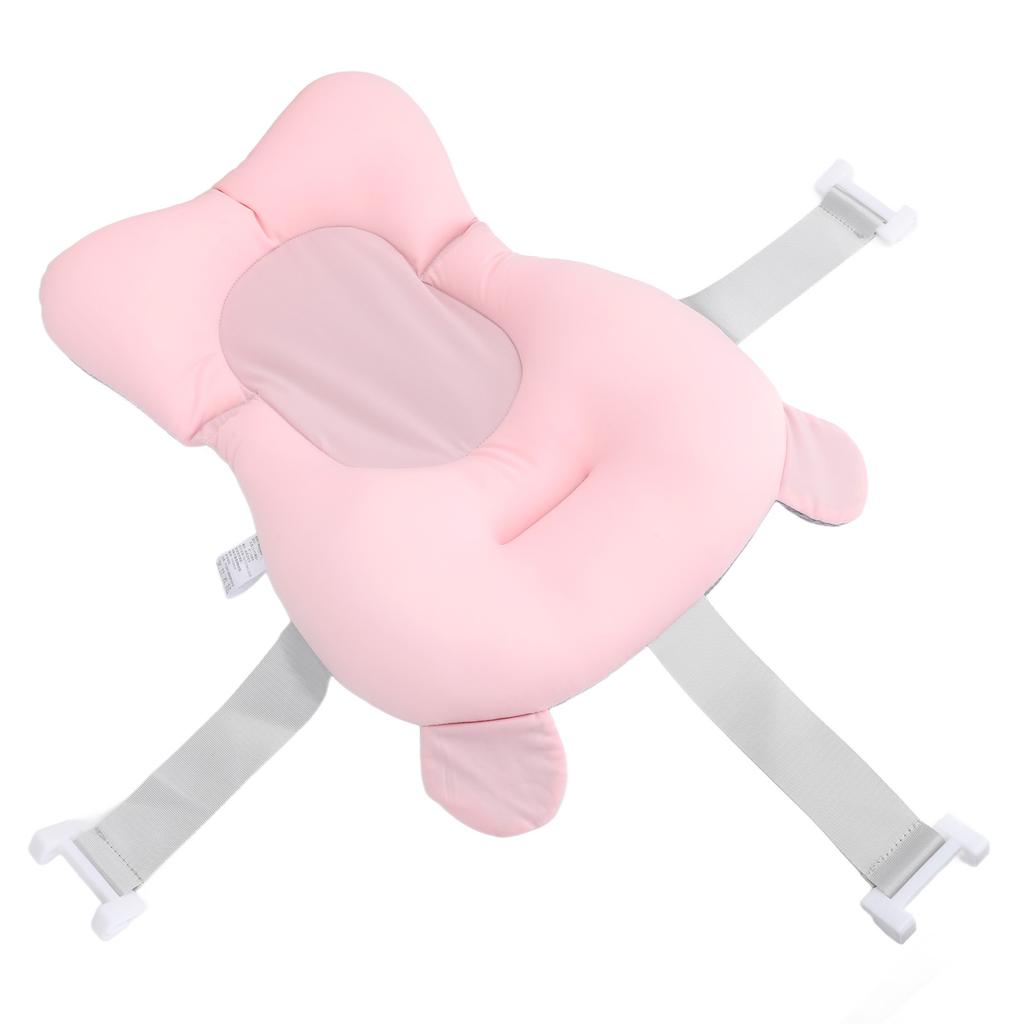 Baby Bath Cushion Pad 3 Points Support Floating Mat Slipless Mesh Seat Shower Bath Tub Pad For Newborn Infant