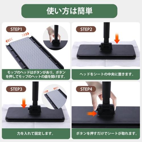 Σφουγγαρίστρα Δαπέδου Eyliden, Σφουγγαρίστρα Δαπέδου Χωρίς Αφή, Σφουγγαρίστρα με Ένα Άγγιγμα, Προσαρτάται και Αποσπάται σε 1 Δευτερόλεπτο, Αυτόματο Σφίξιμο, Στραγγιστήρι 2 σε 1, Εργαλείο Καθαρισμού Δαπέδου